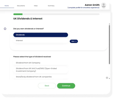 App screenshot bottom left
